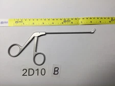 Storz 452501B RhinoForce Mackay Gruenwald ENT 45 Deg. 1.8x3mm Forceps #(2D10B)