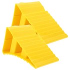 6 Pcs Wheel Chocks High Strength Tire Stopper Device