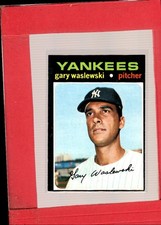 1971 Topps #277 Gary Waslewski NM Near Mint Yankees ID:65697