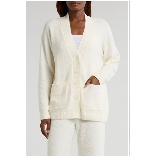 Nordstrom So Soft Cardigan & Lounge Hose Set Farbe: Ivory Egret Gr. Medium (neu) - Bild 2 von 8