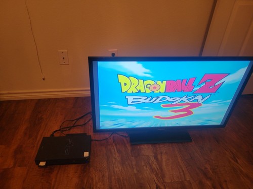 PS2 Console With Dragonball Z Game (DOESNT PLAY PS1 GAMES!!)