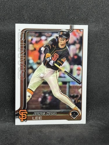 2025 Topps #277 Jung Hoo Lee Gigantes de San Francisco casi nuevo - Imagen 1 de 6