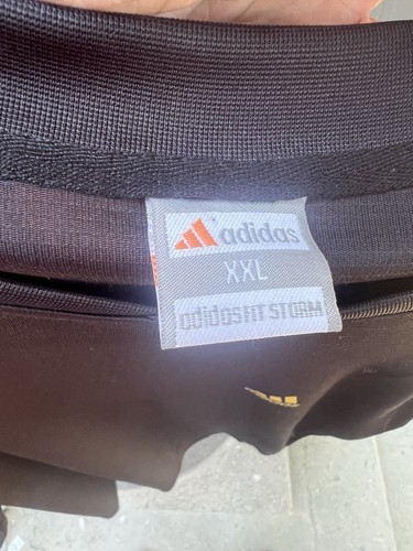 Adidas Soccer Football Jersey Black with 3 Gold Stripes Women XXL or Men Sm.(40) - Picture 7 of 7