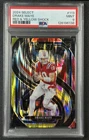 DRAKE MAYE PSA 9 2024 PANINI SELECT #113 ROOKIE RED AND YELLOW PRIZM SHOCK 138