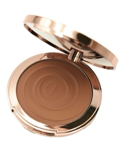 New Charlotte Tilbury Beautiful Skin Sun-Kissed Glow Bronzer 2 Medium