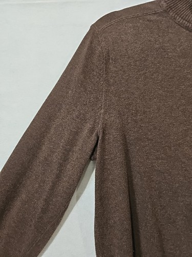 Banana Republic Sweater Mens S Button Zip Henley Long Sleeve Cotton Pullover - Picture 7 of 21