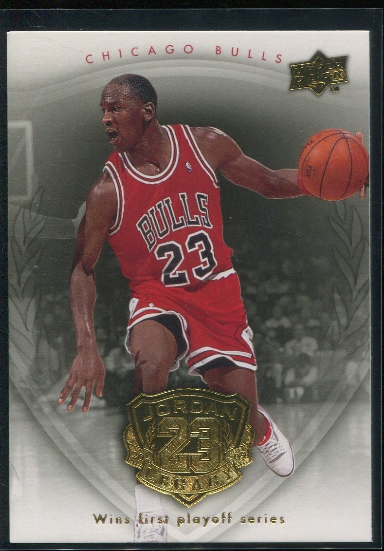 2009 Upper Deck Legacy Gold Medallion #27 Michael Jordan *Free Shipping*