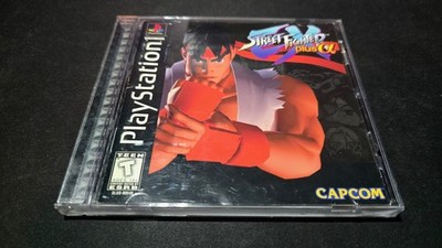Street Fighter EX Plus Alpha Sony Playstation 1 PS1 EX+NM condition COMPLETE!