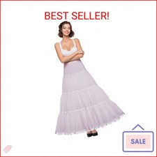 Shimaly Women's Floor Length Wedding Petticoat Long Underskirt for Formal Dress
