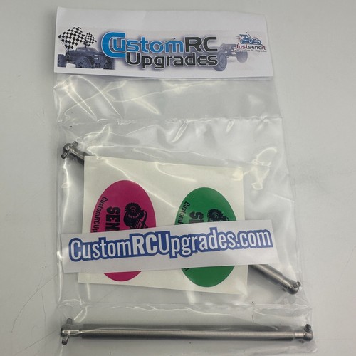 CRCU Titanium Center DriveShafts for ARRMA 6s Mojave Big Rock Fireteam Kraton XL - Foto 2 di 8