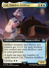 Near Mint x 1 Cid, Timeless Artificer - Foil - Extended Art Final Fantasy Varian