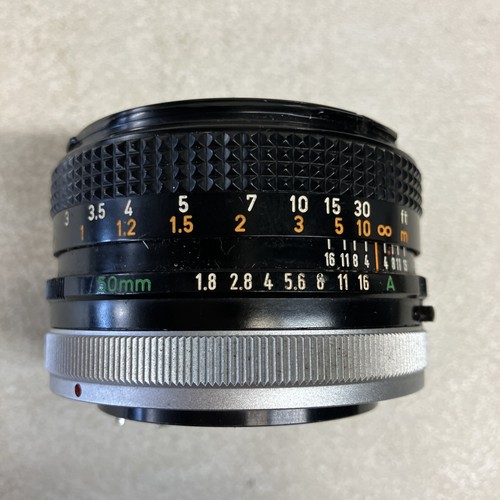 OBIETTIVO CANON FD 50mm 1:1.8 S.C. Japan da collezione, come nuovo - Foto 4 di 8