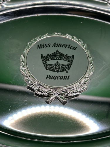 HTF Miss America Pageant Contestant's Commemorative Platter Plaque Prize - Picture 5 of 6