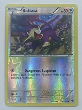 Pokémon TCG Rattata BREAKPoint 87/122 Reverse Holo NM