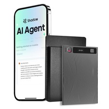 TicNote AI Voice Recorder 64GB Memory Note Recorder w/Case App Control 100+La...