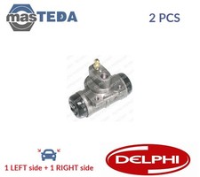 LW80114 DRUM WHEEL BRAKE CYLINDER PAIR REAR DELPHI 2PCS FOR VAUXHALL MOVANO I