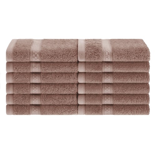 Rayon from Cotton Blend Face Towel Set, Ideal for Bathroom, Guest Bath, Gym, ...