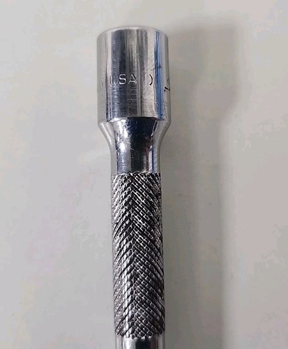 "Herramientas Snap On TMXK60 1/4"" Drive 6"" Largo Cromo moleteado Fricción Extensión" - Imagen 7 de 8