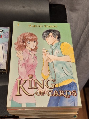 King Of Cards Makoto Tateno Volume 1 - 9  COMPLETE English Manga - Picture 8 of 10