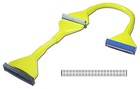 18" Yellow IDE ATA 100/133 Round Dual Device Hard Drive CD-ROM Cable 