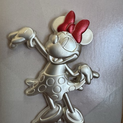 Disney 100 Disney100 Anniversary Minnie Mouse Silver Pin - Picture 2 of 3
