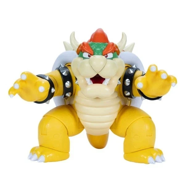 "Figura de acción Big Bad Bowser Super Mario 12"" ilumina sonidos Jakks Pacific nueva" Foto 3 de 4