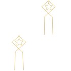 2pcs Eisenpflanze Rebe Gitter Metallstütze Drahtpopfpflanzen Dekorative Gitter