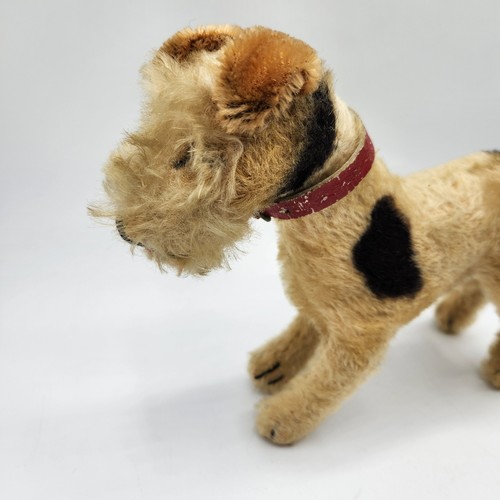 Steiff Foxy Foxterrier Hund 50er Jahre Mohair Plüsch Germany U.S. Zone - Bild 2 von 10