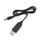 USB Stromkabel Kabel auf DC Hohlstecker Stecker Ladekabel 5,5x2,1mm l 5V 9V 12V