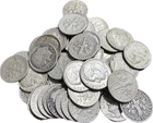1 Full Roll Silver Dimes - 50 Coins, $5 Face Value, 90% Silver, Circulated