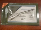 Investment Caster Sharps Rifle - 9.9 Grams of Silver Ltd Edition 111/200 w COA