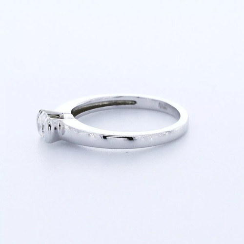 Solitaire Engagement Ring Classic 14K Gold 0.58 CT Round Lab-Grown Diamond E VS1 - Picture 5 of 20