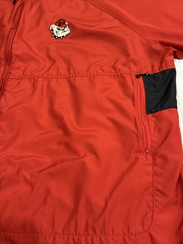 VTG Nike Windbreaker Jacket Georgia Bulldogs Men's XXL Red Full Zip #0110 - Picture 9 of 22