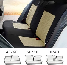 Cubre Asientos Para Autos Forro De Carro Cobertores Carros Fundas Forros Beige