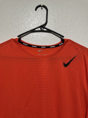 Nike Aeroswift Dri-Fit ADV Red Racing Activewear T Shirt HJ3377-696 Men’s Size M - Picture 2 of 4