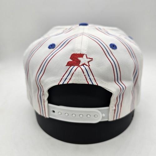 Vintage Starter 1993 World Series Pinstripe Snapback Hat / Cap - Picture 7 of 12
