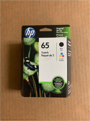 HP 65 Color Combo Pack Ink - czarny i trójkolorowy ) Termin ważności: 07/2026