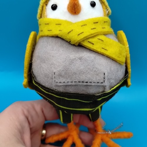 Target Featherly Friends Pájaro Filbert Sombrero Hojas Acción de Gracias 2020 Etiqueta al Tobillo  - Imagen 11 de 16