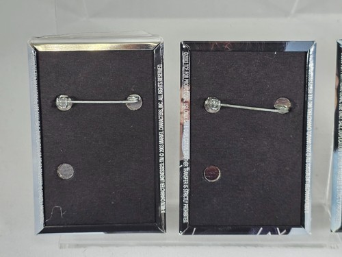 X-Men X2 6 Film Promo Button Set - 2003 Magneto Cyclops Professor X Jean Grey - Bild 9 von 12