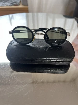 Vintage Small Size EMPORIO ARMANI 057-S 987 135 Sunglasses made in Italy 90's - Bild 1 von 4