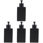 4pcs Hotel Shampoo Container Household Liquid Dispenser Bathroom Lotion Bottle