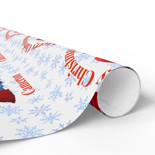 Stitch Merry Christmas Wrapping Paper Personalized Name Gift Wrap - Picture 22 of 24