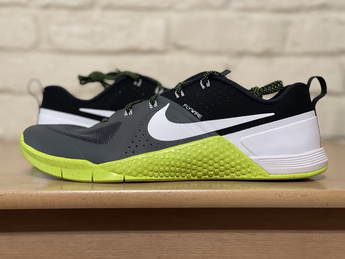 Nike Metcon 1 OG Gym Training Dark Grey Volt Green Black FQ1854