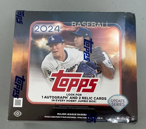 2024 Topps Update Series Baseball Hobby Sealed Jumbo Box