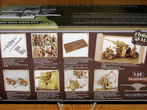 Forces Of Valor 1/32 German African Legion 88Mm Flak18 Elle Battle Alamein 1942 - Picture 8 of 10