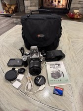 Canon EOS Rebel XT 8MP Digital SLR Camera 18-55mm Lens Bundle 1gb Card  Case