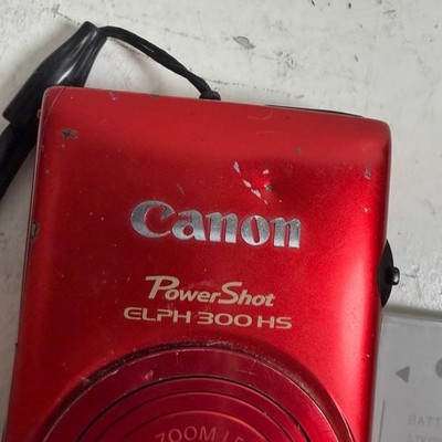Canon PowerShot ELPH 300 HS Red 2.7