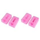  2 Pack Chocolate Silicone Mould Cake Molds for Baking Fondant DIY