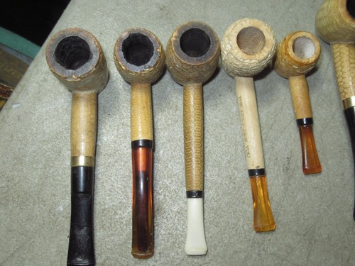 5 Missouri Meerschaum & 1 Buesher's advertising Corn Cob Tobacco Smoking Pipes - Picture 8 of 23