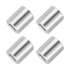 4Pcs 304 Stainless Steel Spacers, 6mm ID x 12mm OD x 15mmL for M6 Screws